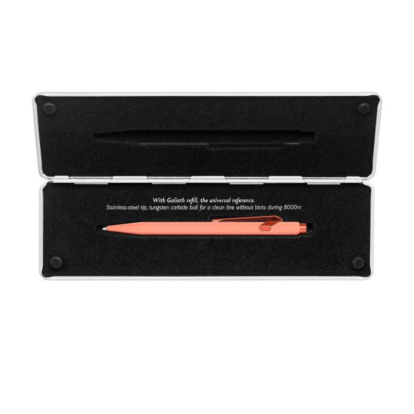 Caran d Ache 849 Claim Your Style Ball Pen - Tangerine (Limited Edition) Online now