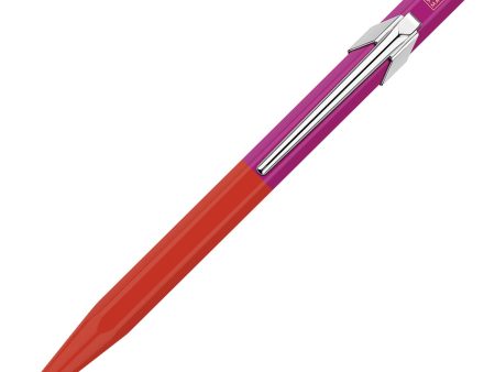 Caran d Ache 849 Paul Smith Ball Pen - Warm Red & Melrose Pink (Limited Edition) on Sale