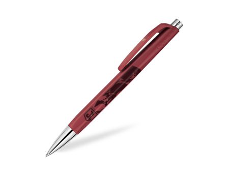 Caran D  Ache Infinite Super Hero Ball Pen, Dark Red Discount