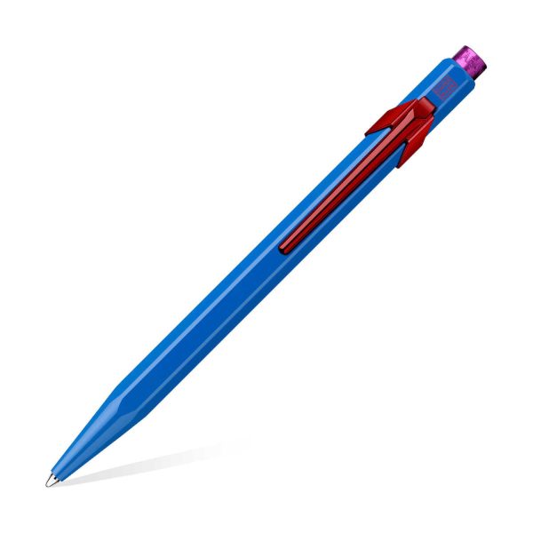 Caran d Ache 849 Claim Your Style Ball Pen - Cobalt Blue (Limited Edition) Fashion