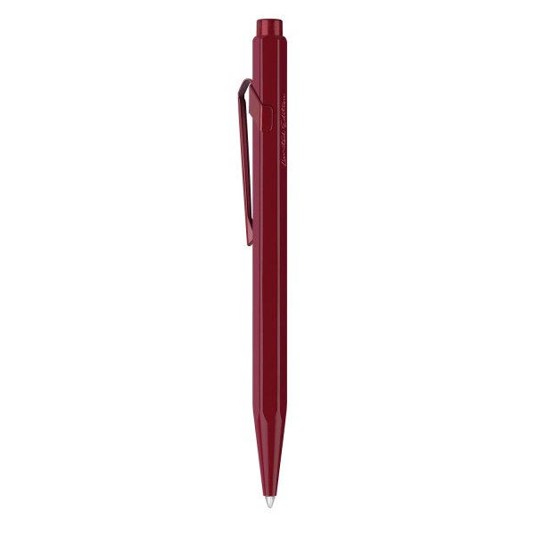 Caran d Ache 849 Claim Your Style Ball Pen - Garnet Red (Limited Edition) For Cheap