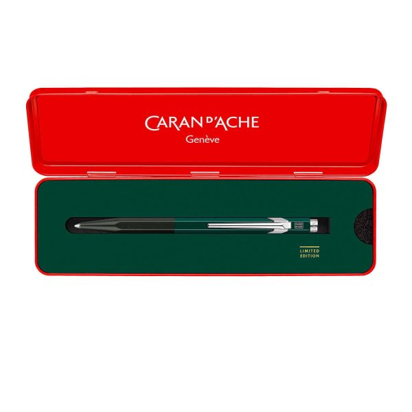 Caran d Ache 849 Wonder Forest Ball Pen - Green (Limited Edition) Online Hot Sale