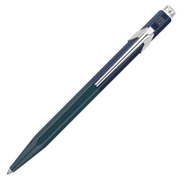 Caran d Ache 849 Paul Smith Ball Pen - Racing Green & Navy Blue (Limited Edition) Hot on Sale