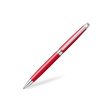 Caran d Ache Leman Slim Ball Pen - Scarlet Red CT Fashion