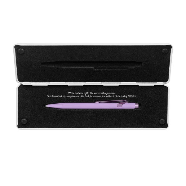 Caran d Ache 849 Claim Your Style Ball Pen - Violet (Limited Edition) Hot on Sale