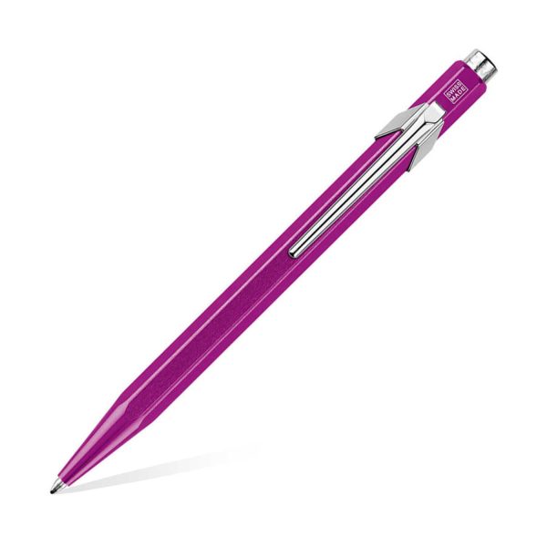 Caran D  Ache 849 Popline Metallic Ball Pen, Metallic Violet Supply