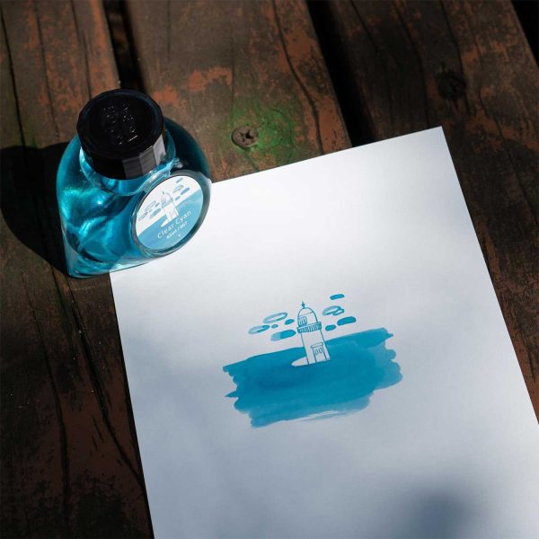 Colorverse Project Series Clear Cyan Ink Bottle - 65ml Online Hot Sale