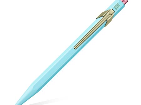 Caran d Ache 849 Claim Your Style Ball Pen - Bluish Pale (Limited Edition) Cheap