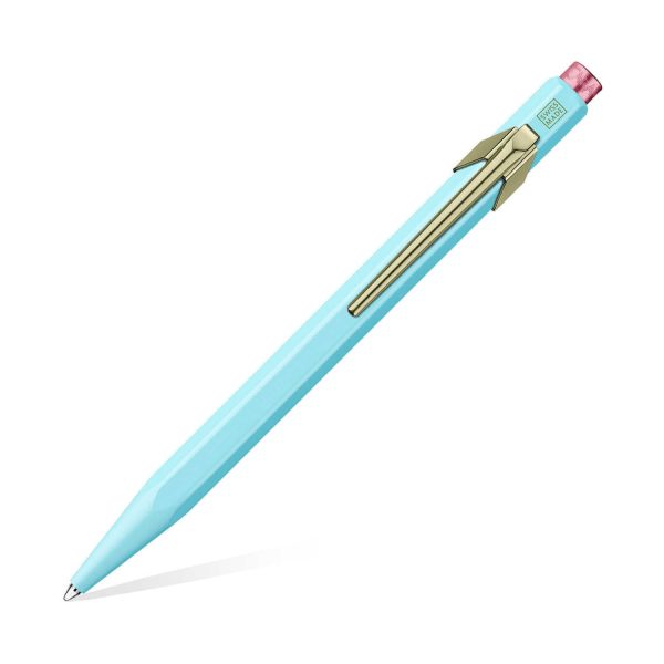 Caran d Ache 849 Claim Your Style Ball Pen - Bluish Pale (Limited Edition) Cheap