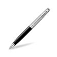 Caran D  Ache Leman Thick Ball Pen, Black   Chrome Trim Online now