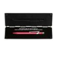 Caran D  Ache 849 Popline Metallic Ball Pen, Metallic Red Sale