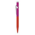 Caran d Ache 849 Paul Smith Ball Pen - Warm Red & Melrose Pink (Limited Edition) on Sale