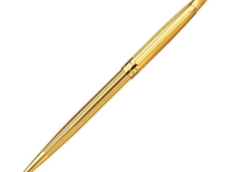 Caran D  Ache Hexagonal Madison Ball Pen, Gold Cheap